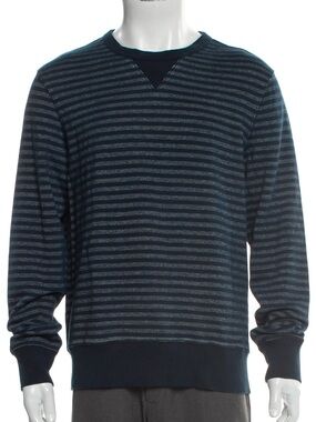 Double RL (RRL) Men’s Vintage Ralph Lauren Striped Crewneck Sweatshirt